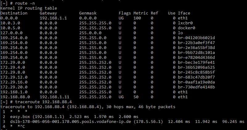 traceroute